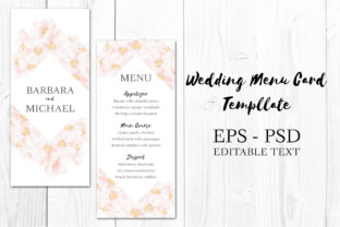 Cherry Blossom Floral Wedding Menu Card: A Practical Guide to Modern Stationery