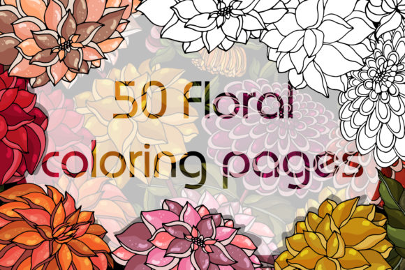 Embracing Mindful Creativity with an Elegant Floral Anti-Stress Coloring Book for Adults