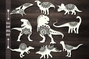 Evaluating the Mandala Floral Dinosaurs Bundle Cut Out for Creative Projects