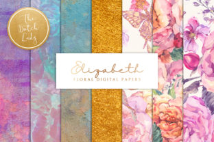 Floral Background Paper - Elizabeth: A Practical Asset for Digital and Print Design
