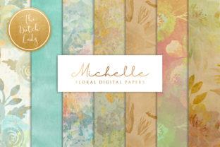 Floral Background Paper - Michelle: Creative Uses