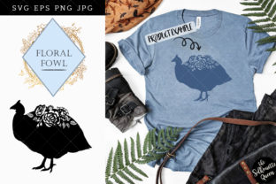 Floral Fowl Silhouette Vector: Versatile Assets for Modern Creative Projects