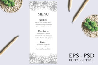 Integrating the Dahlia Sketch Floral Wedding Menu Card into Modern Event Design
