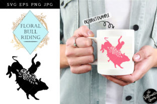 Mastering Design with the Floral Bull Riding Silhouette Vector: A Comprehensive Guide for Creatives
