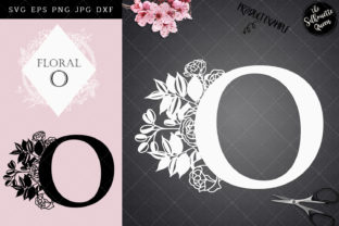 O - Floral Letter Design: Elevating Creative Projects with Versatile Botanical Typography