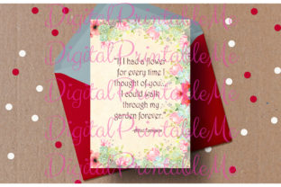 Quote Love Card Valentine s Floral Sweet: Elevating Digital Greetings with Timeless Design